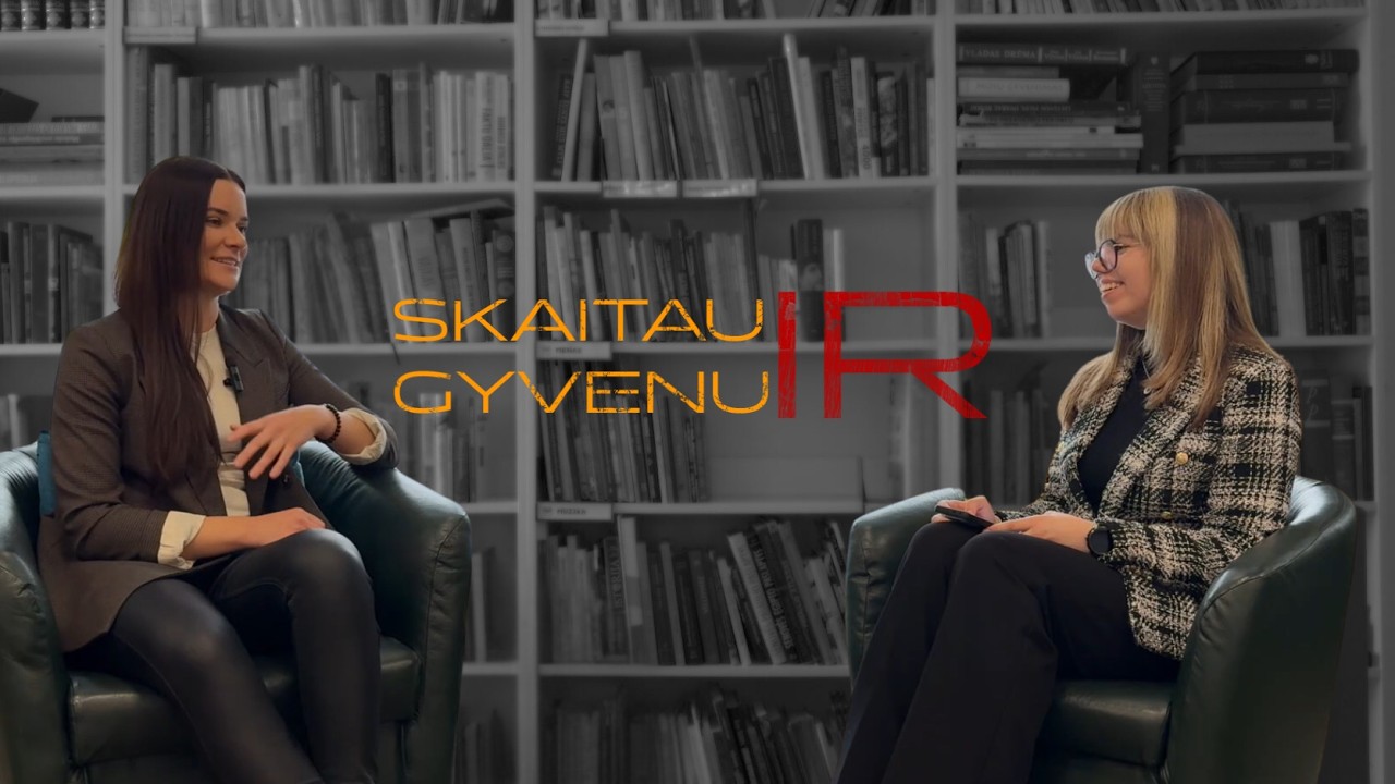 SKAITAU IR GYVENU su Erika Vaitkuviene