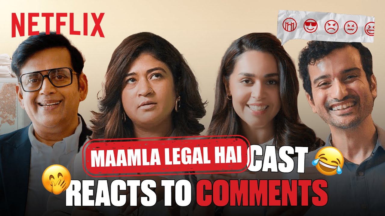 MAAMLA LEGAL HAI Cast REACTS to Comments | Ravi Kishan, Nidhi Bisht, Naila Grrewal, Anant Joshi