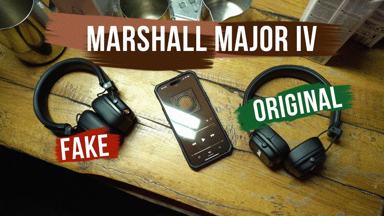 MARSHALL MAJOR IV ПІДРОБКА vs ОРИГІНАЛ 👀 Як відрізнити і яка різниця