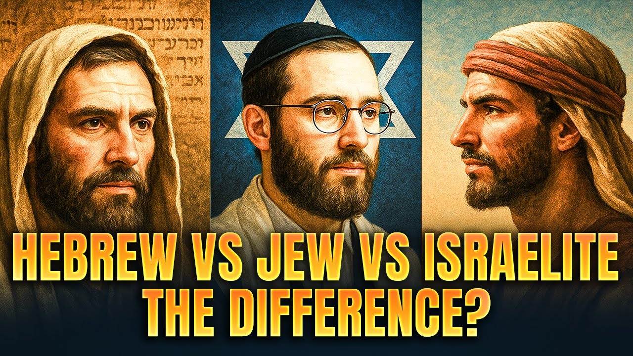 Hebrew vs Jew vs Israelite - The Shocking Truth