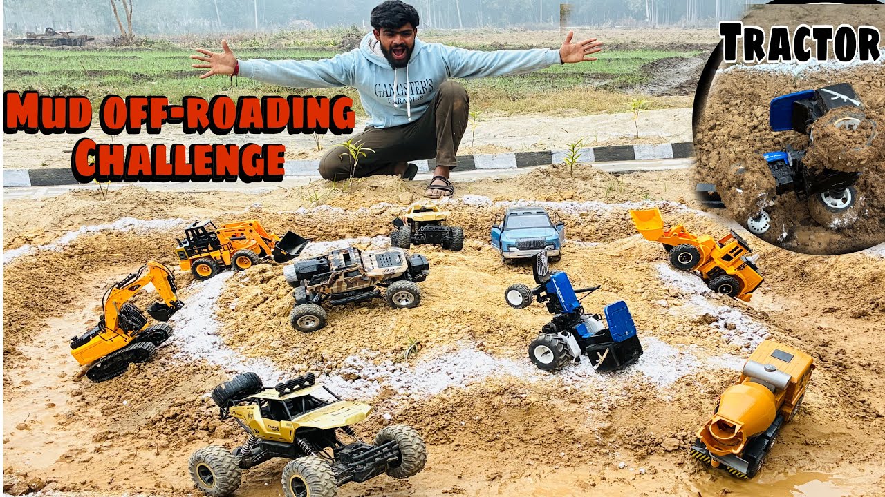 4x4 mud off-roading challenge 😱|| कोन जीतेगी |