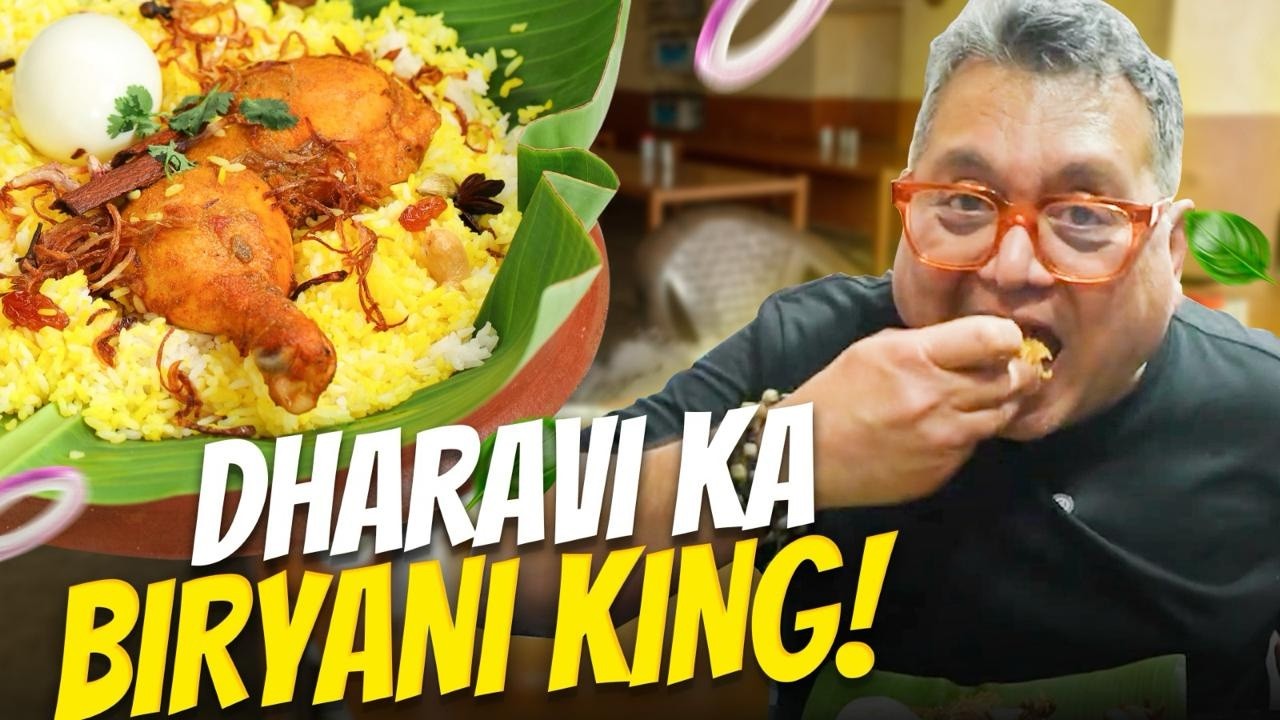 20 Year Old Biryani Spot! Dharavi’s South Indian Style Magic @KhaaneMeinKyaHai