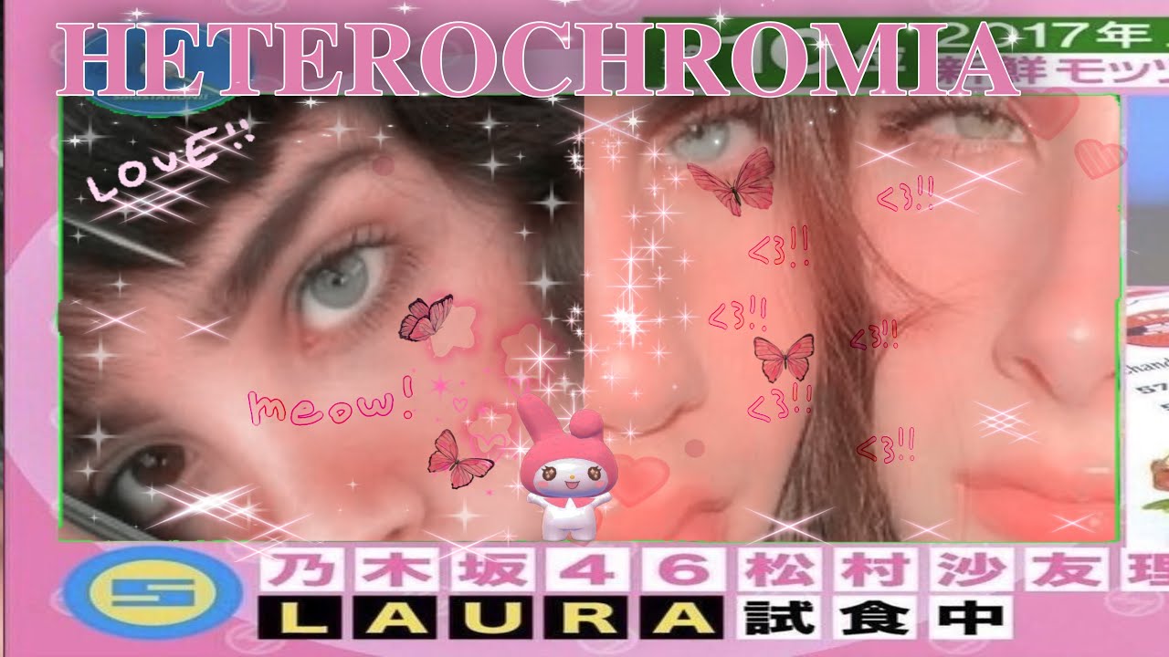 HETEROCHROMIA, ideal colors.