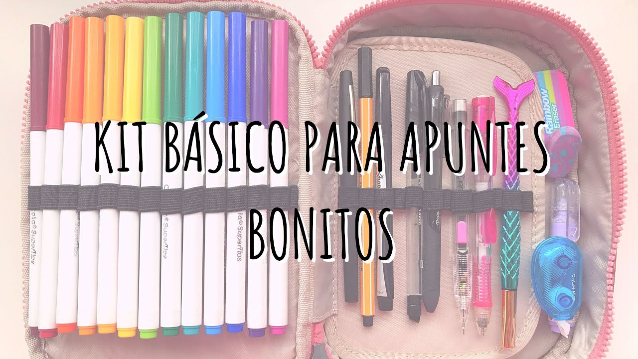 KIT BÁSICO PARA APUNTES BONITOS