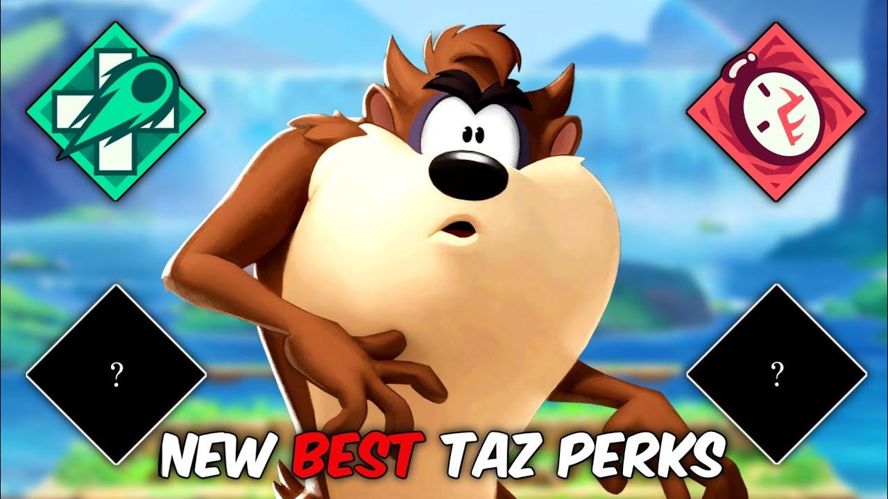 TRY OUT THESE PERKS ON TAZ! - MultiVersus