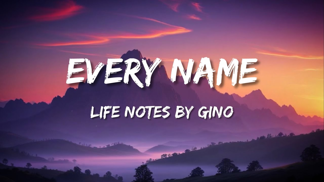 Every Name | Numbers 26