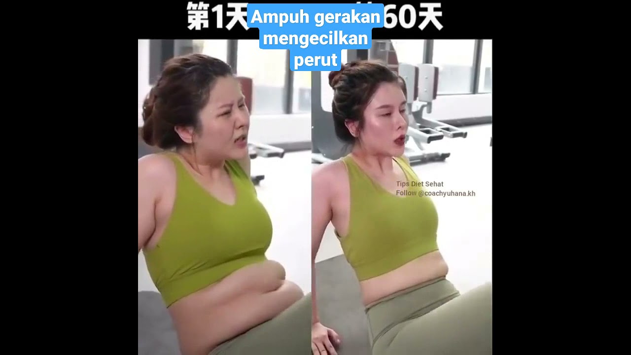 Gerakan Mengecilkan Perut Buncit #shorts #sehat #olahraga