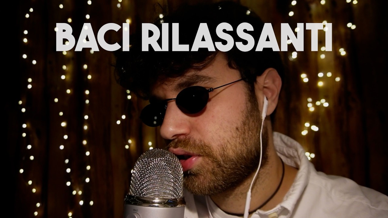 ASMR BACI PER RILASSARTI *con la camicia bianca*