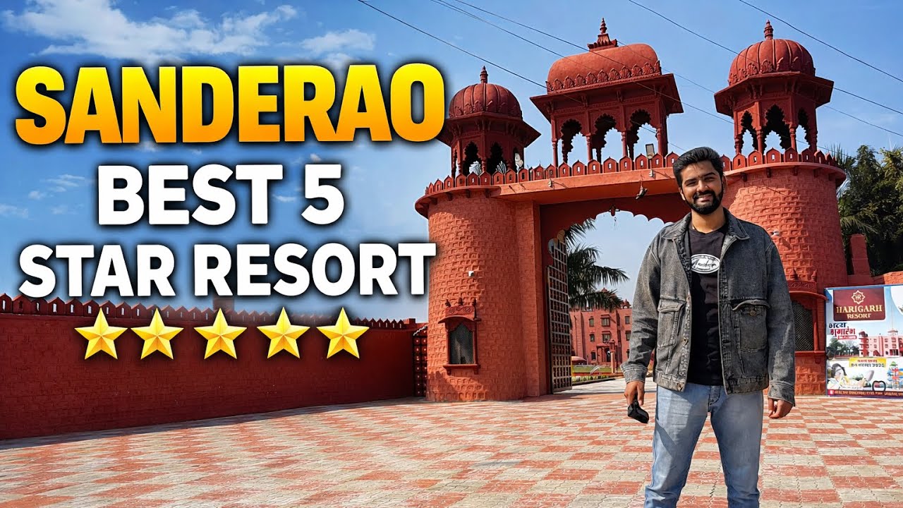 	Harigarh Resort Sanderao | Full Luxury Tour ⛵ #rajsthan #sanderao #village #viral 