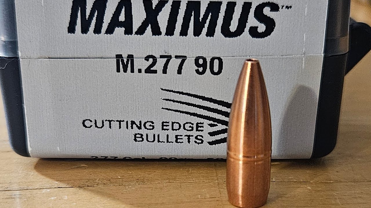 6.8 spc : cutting edge bullets 90 grain maximus ballistics gel test.