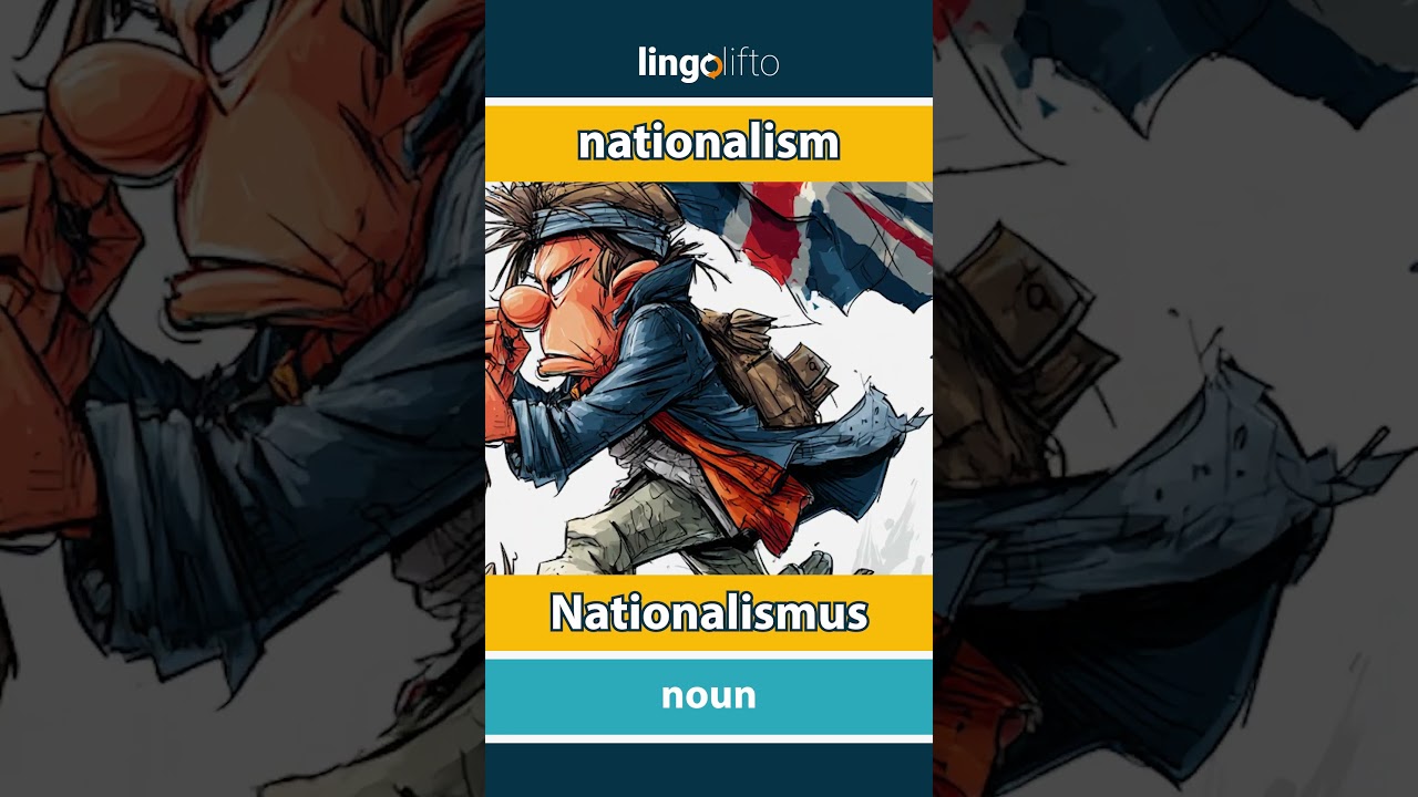 🇬🇧🇩🇪 nationalism - Nationalismus : learn English : Lernen wir Englisch : vocabulary builder