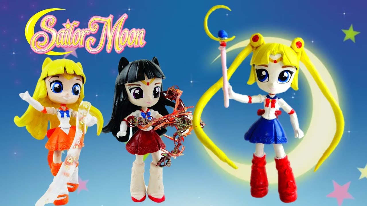 Compilation Sailor Moon - Sailor Mars - Sailor Venus Custom Dolls