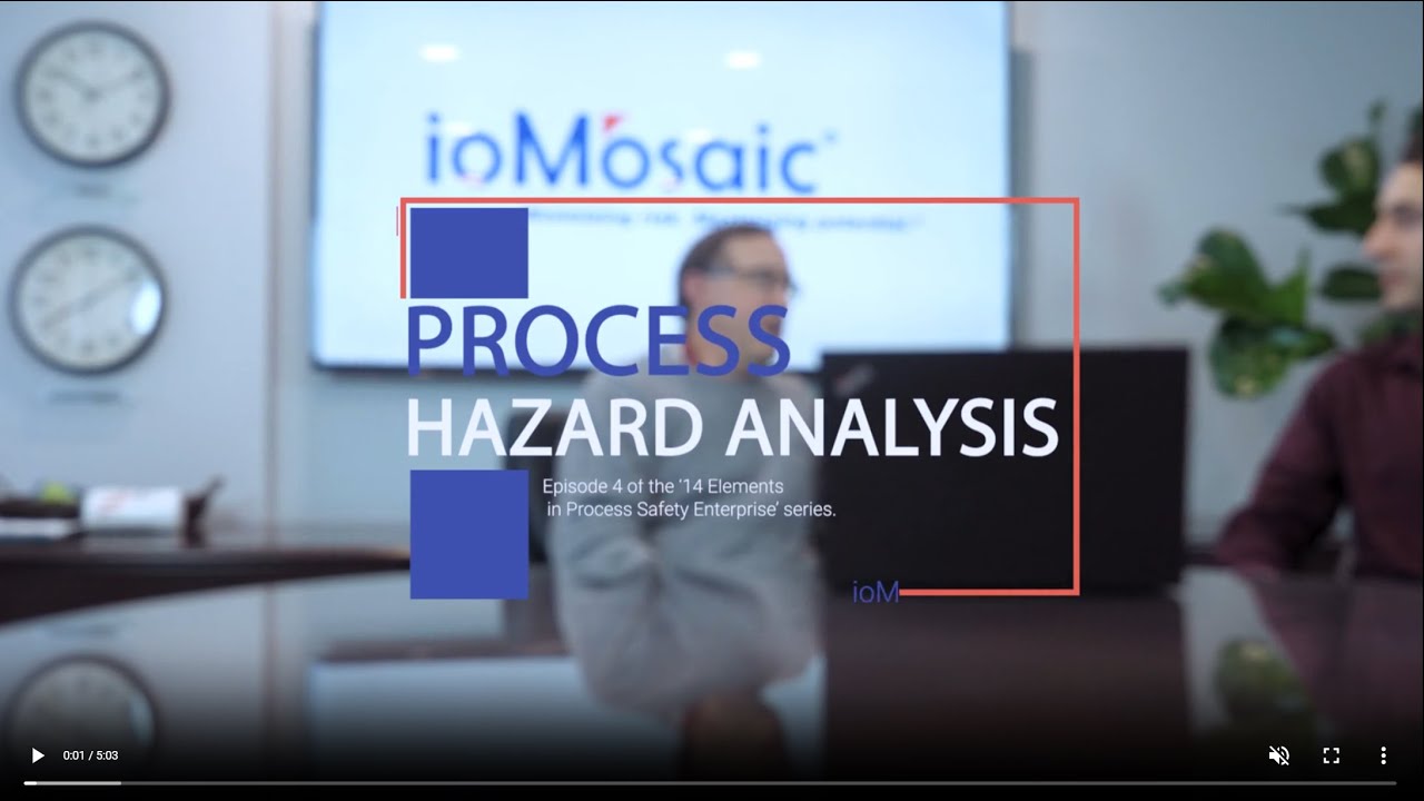Process Safety Enterprise® Process Hazard Analysis Workflow Demo