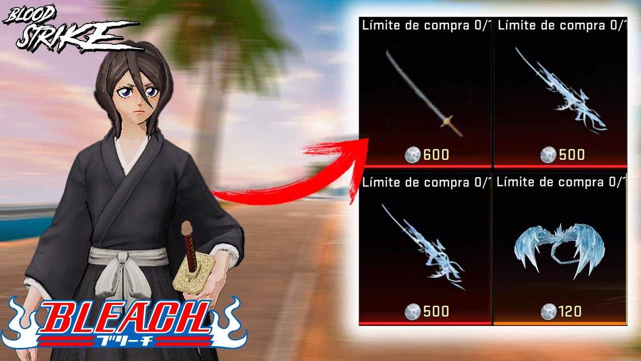 CON ESTE TRUCO OBTUVE TODA LA SEGUNDA RULETA de BLEACH y GANAMOS UNA PARTIDA en BLOOD STRIKE.