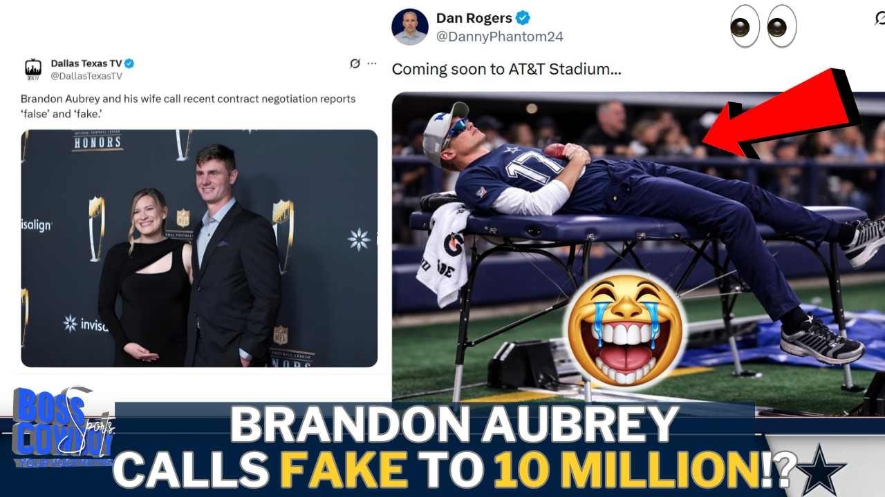 Brandon Aubrey & Wife SHUT DOWN $10M Rumor 👀💰 “FAKE!” | Boss Show Me