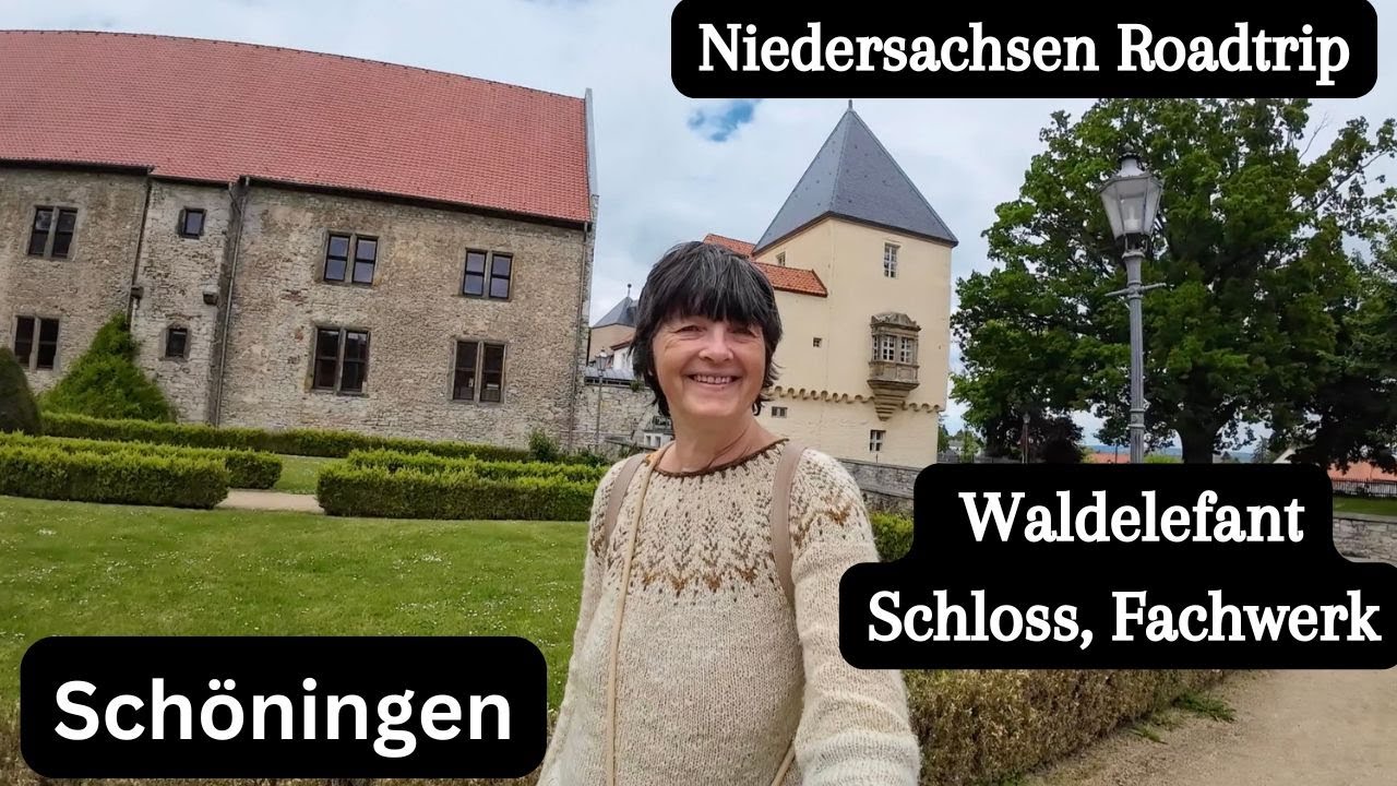 Vlog 292 Schöningen • Schloss, Burg, Fachwerk, Kloster und das Paläon • Roadtrip Niedersachsen