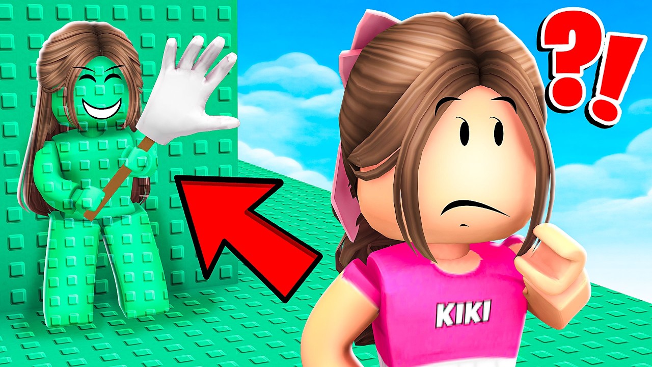 TROLLING My Sister With CAMOUFLAGE in Camo Troll Tower Roblox!
