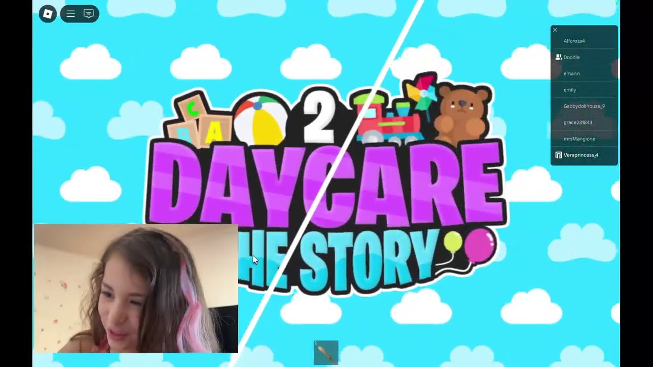 Playing Daycare Story  😳😳😳 in Roblox