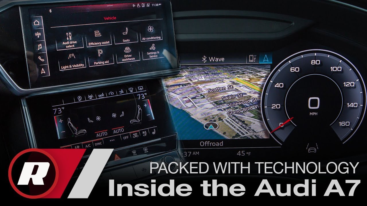 Техническая проверка: Audi A7 2019 года оснащен всеми необходимыми технологиями | MMI Touch Response