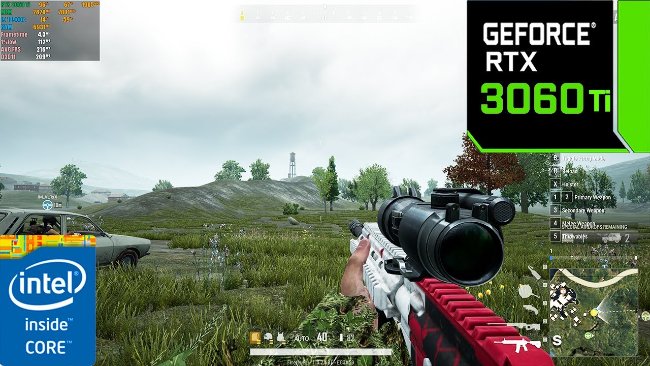 PUBG Lite : Ultra Graphics 4K | RTX 3060 Ti 8GB
