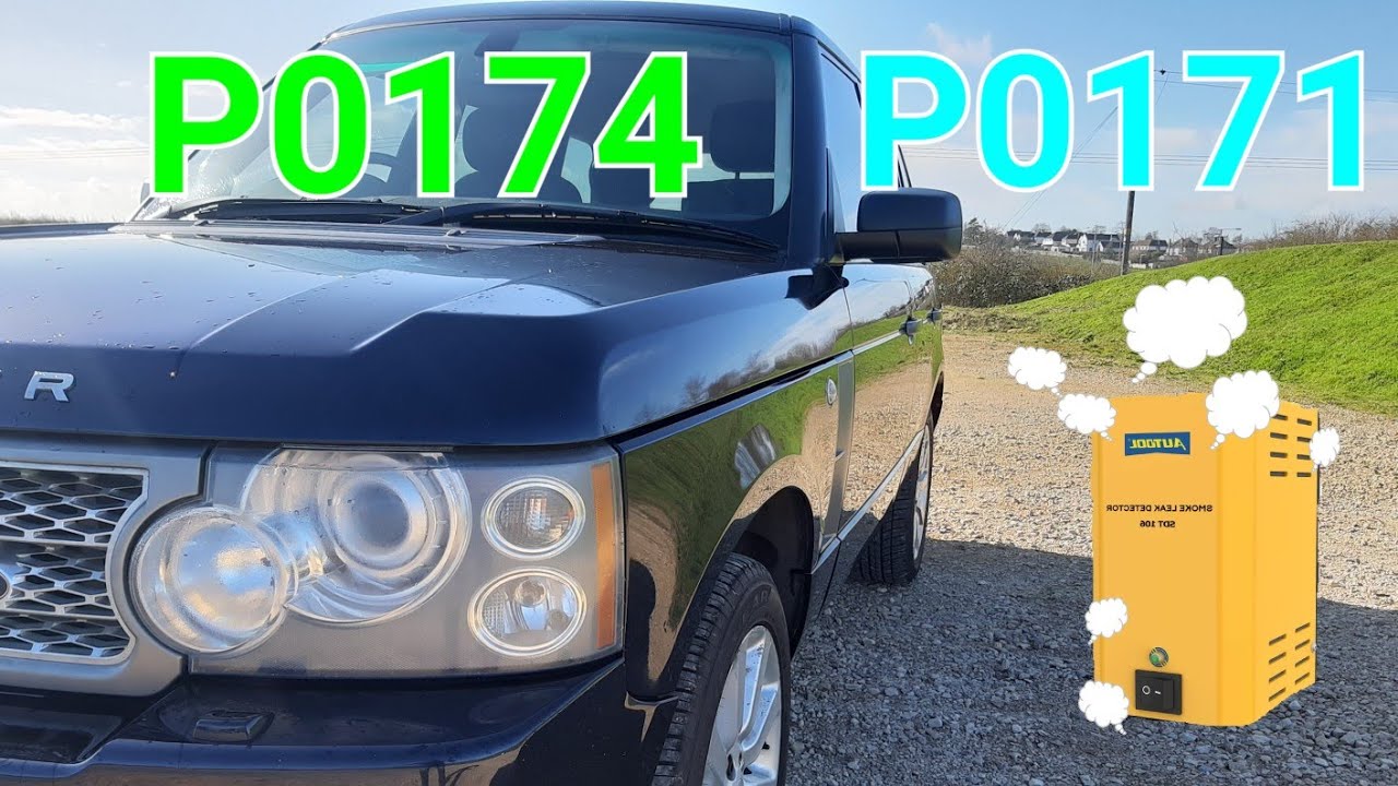Smoke test: fixing fault codes P0171 and P0174 on my L322 Range Rover with my Autool SDT 106.