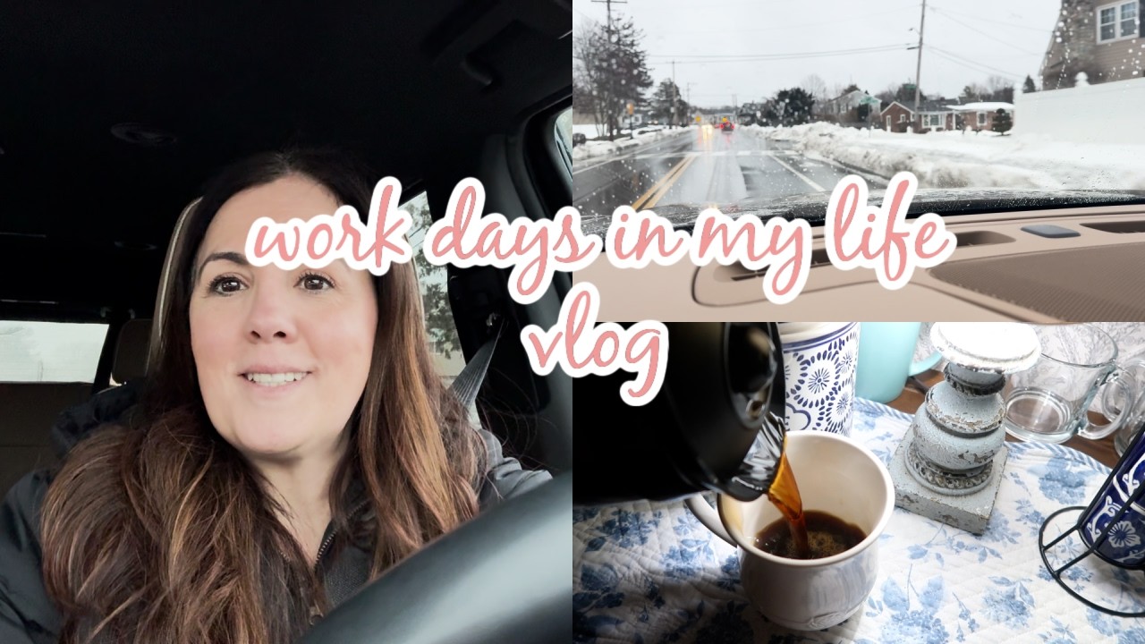 Winter work days in my life | Slow cooker meal prep before work