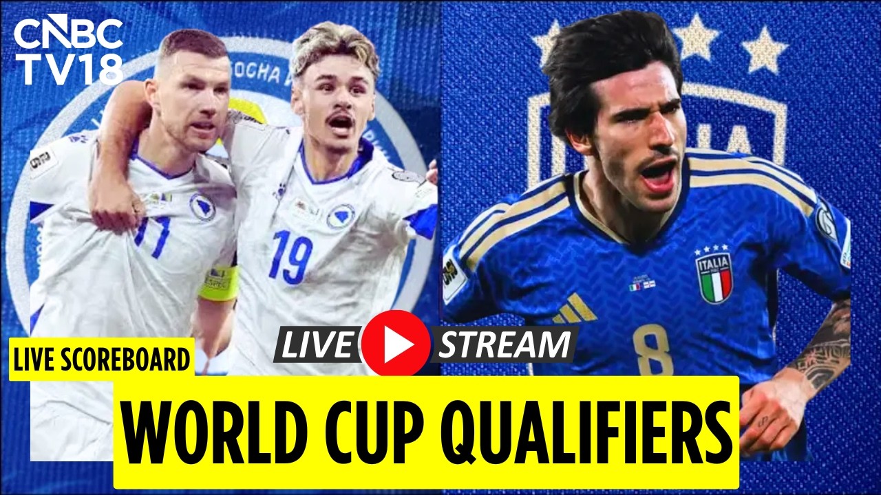 Bosnia and Herzegovina v Italy LIVE: World Cup Playoff Match| FIFA World Cup European Playoffs |N18G