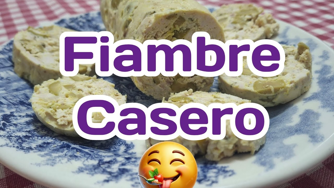 🐔 Fiambre casero de pollo | Sin gluten, apto para SIBO y Colon Irritable