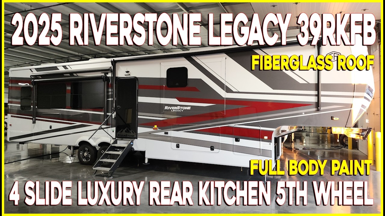 2025 Riverstone Legacy 39RKFB Luxury Fifth Wheel by Forestriver RVs at Couchs RV Nation - RV Tour
