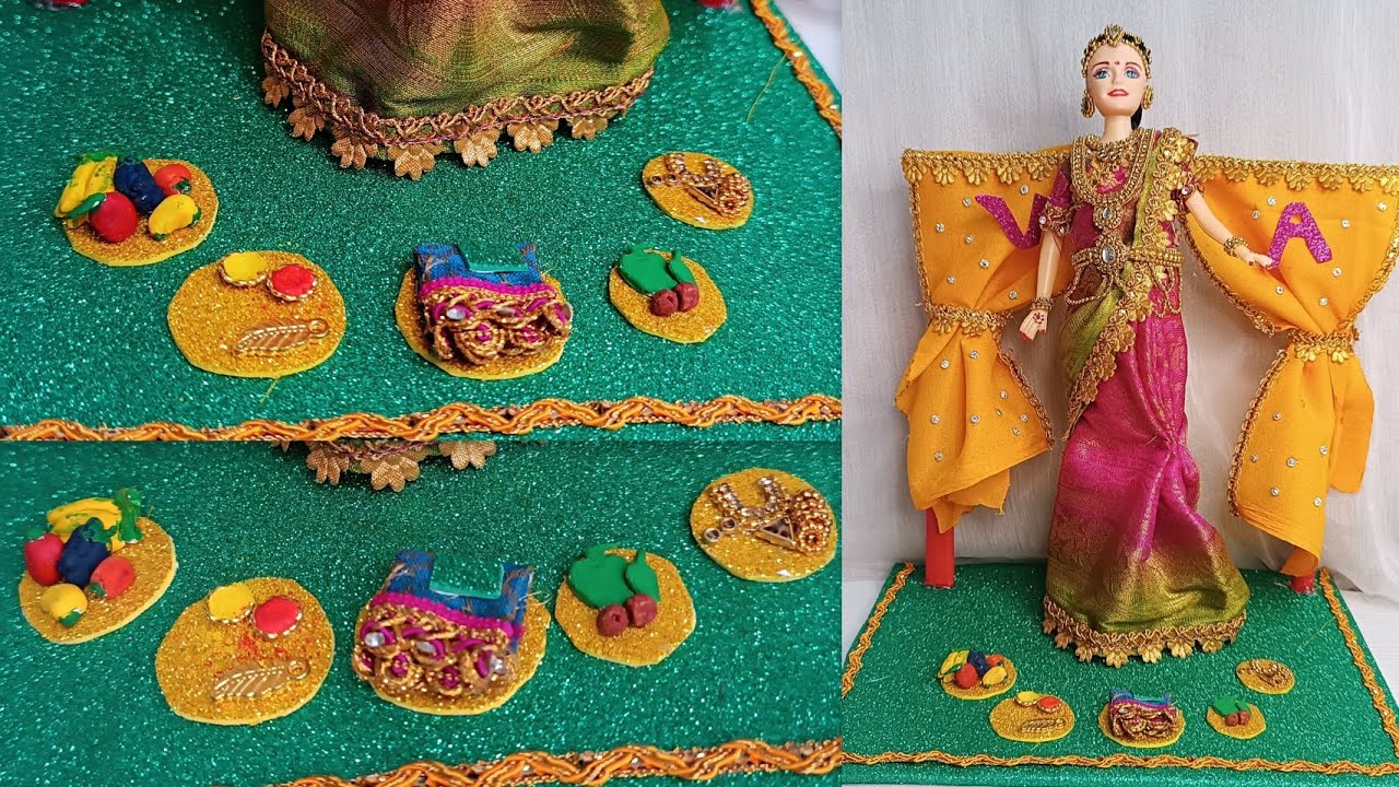 Diy baby shower tamboolam fruit saari kumkum plates #babyshower #tamboolambags #diy #handmade #craft