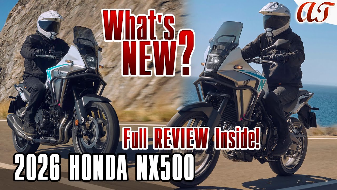 HONDA NX500 2026 года * Что нового? Полный обзор внутри! Характеристики, цвета, основные особенно...
