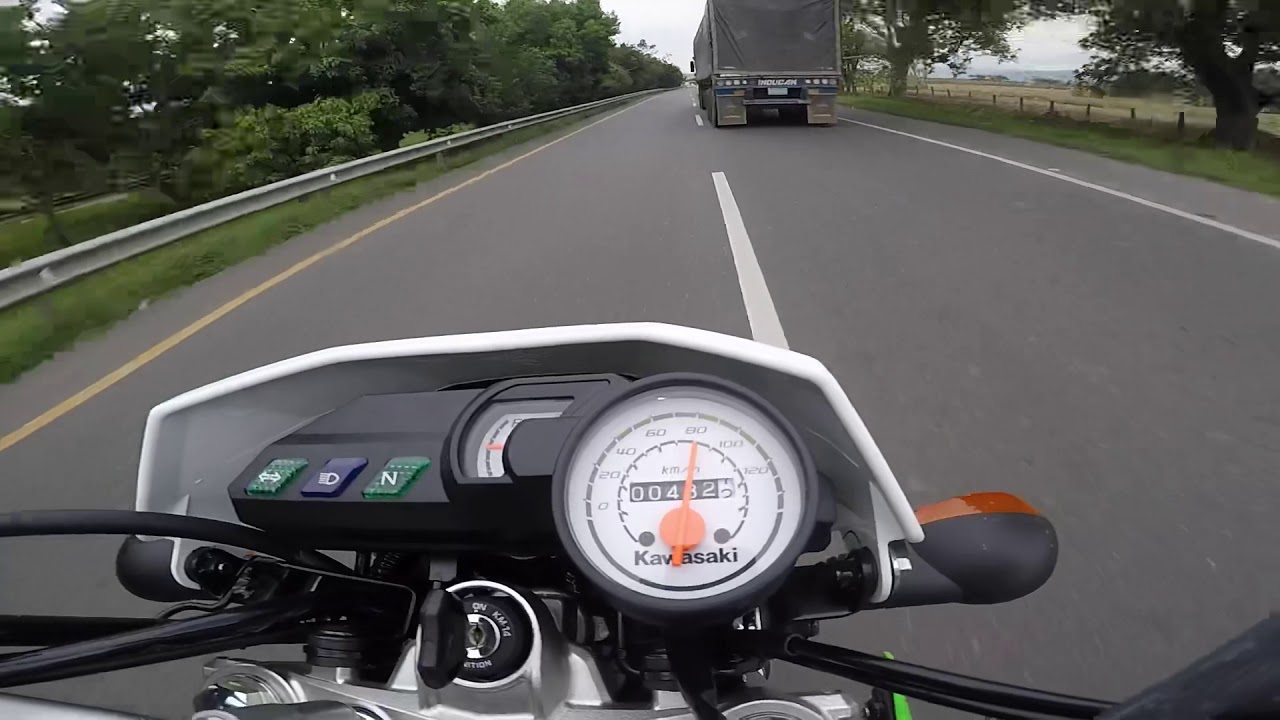 Kawasaki KLX 150 Top Speed (Stock Mode with Off-Road tires - Sin modificaciones y llantas Off-Road)