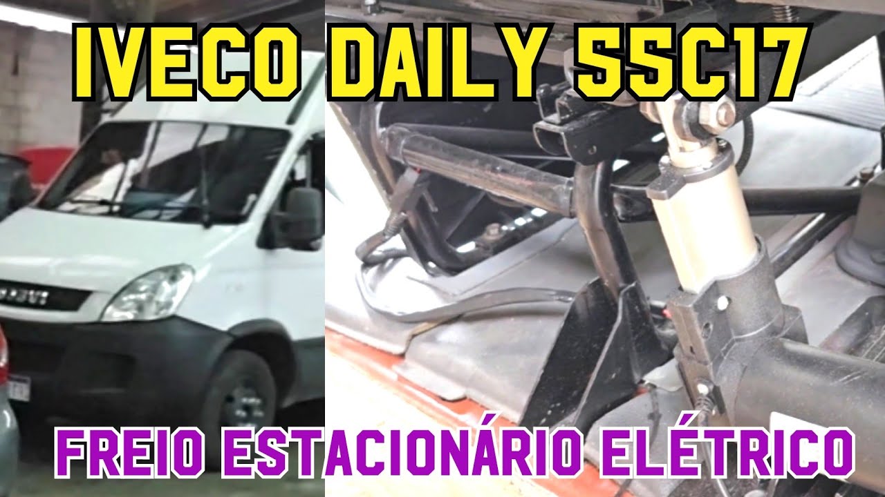 Iveco Daily 55c17 Maxi Furgone com Freio Estacionário (Freio de Mão) Elétrico