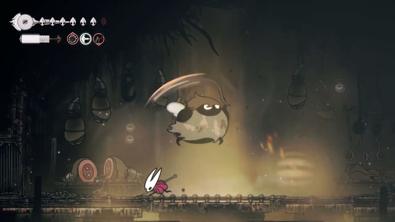Disgraced Chef Lugoli Boss Fight (with Runback) | Hollow Knight: Silksong