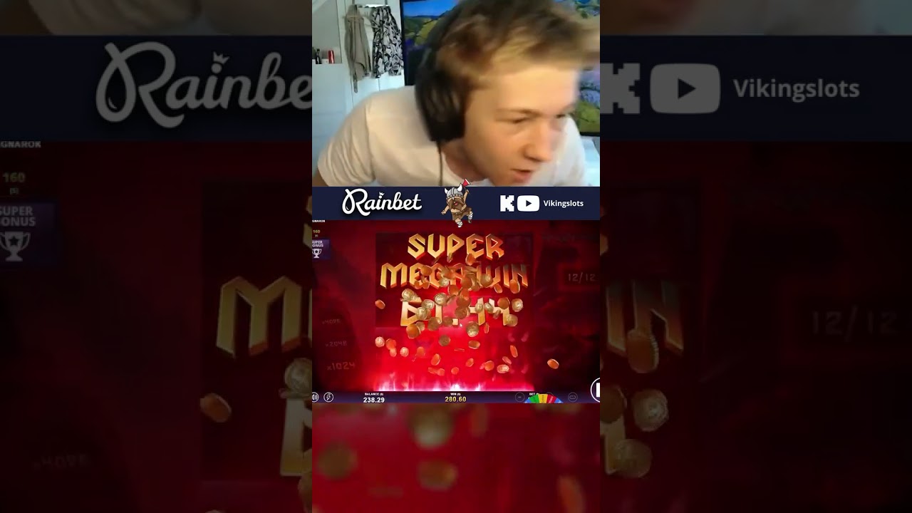 The craziest hit on ragnarok slot with progressive multi on every hit💸