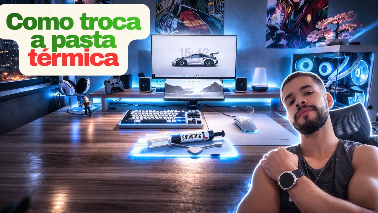 Como Trocar a Pasta Térmica do Processador (JEITO CORRETO)