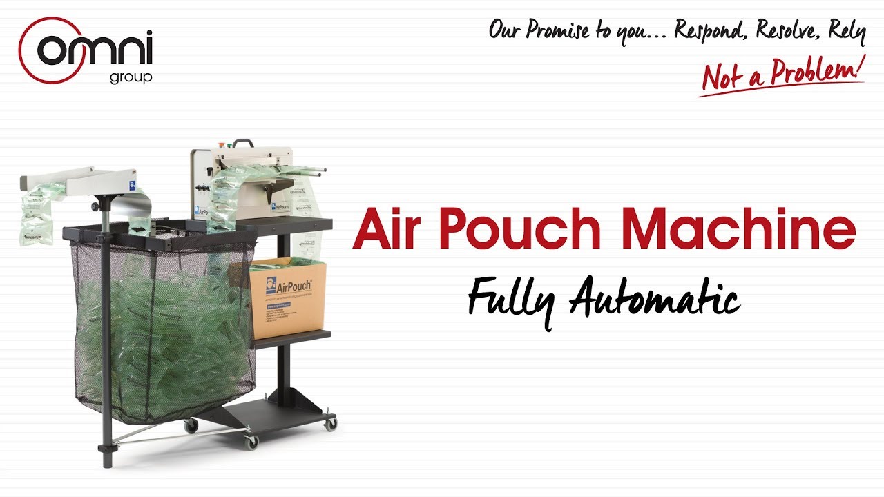 Air Pillow Inflator Machine - Inflatable Void Fill Packaging | Omni Group