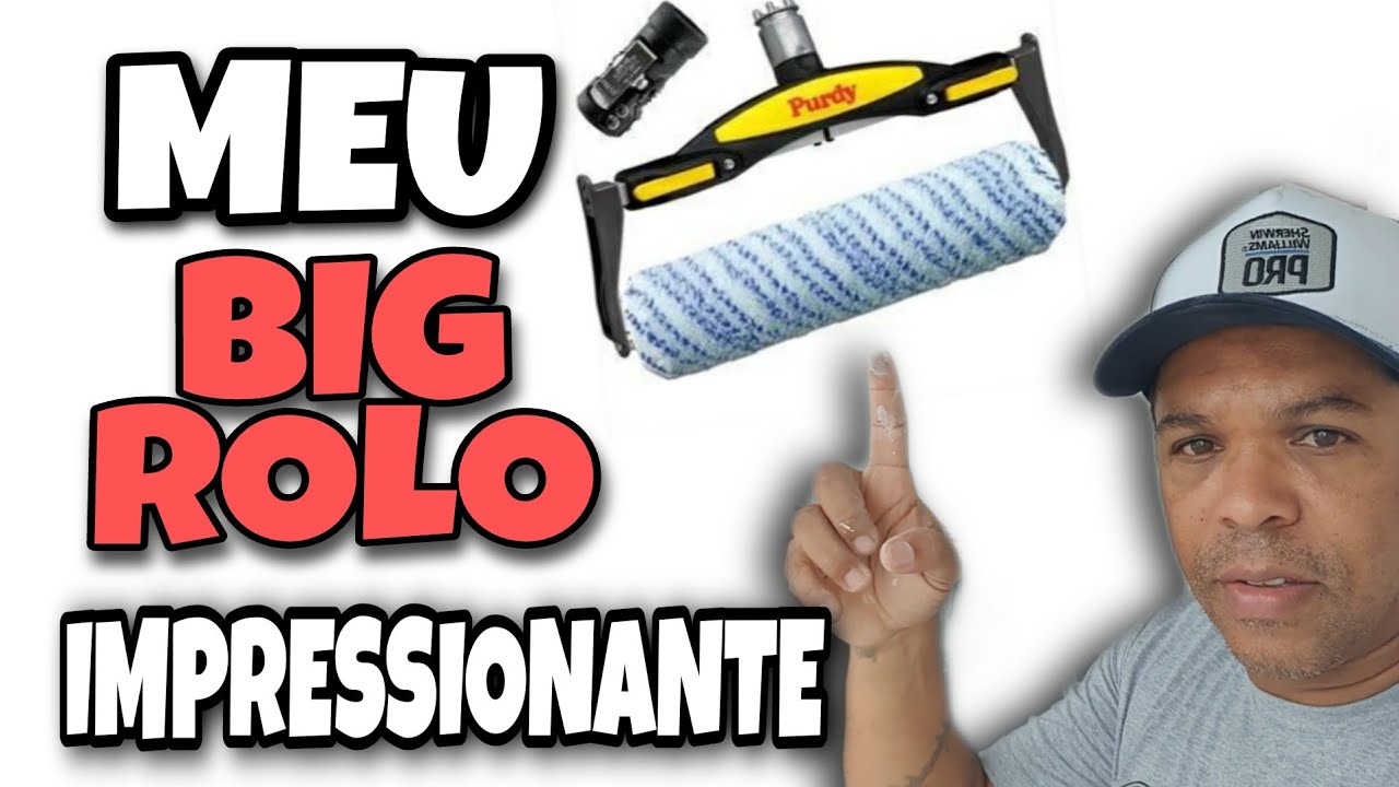 Como pintar parede - todo pintor merece um BIG ROLO, para pintar e ganhar dinheiro rápido!