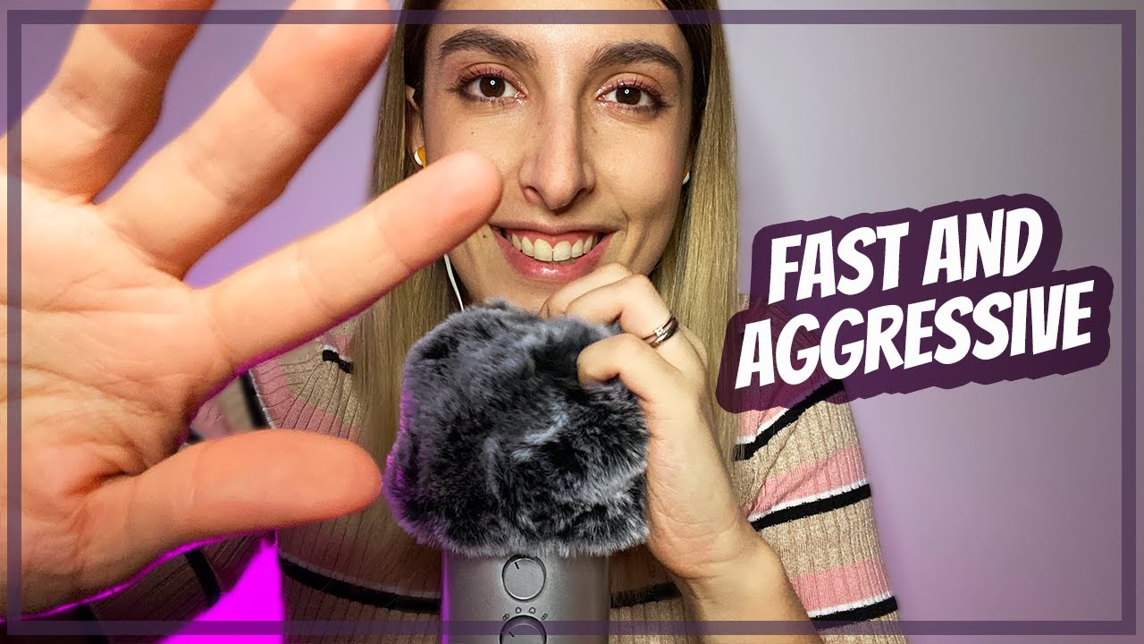 IL MIO PRIMO VIDEO ASMR FAST AND AGGRESSIVE 🌟 Mouth sounds, visual triggers | ASMR ITA