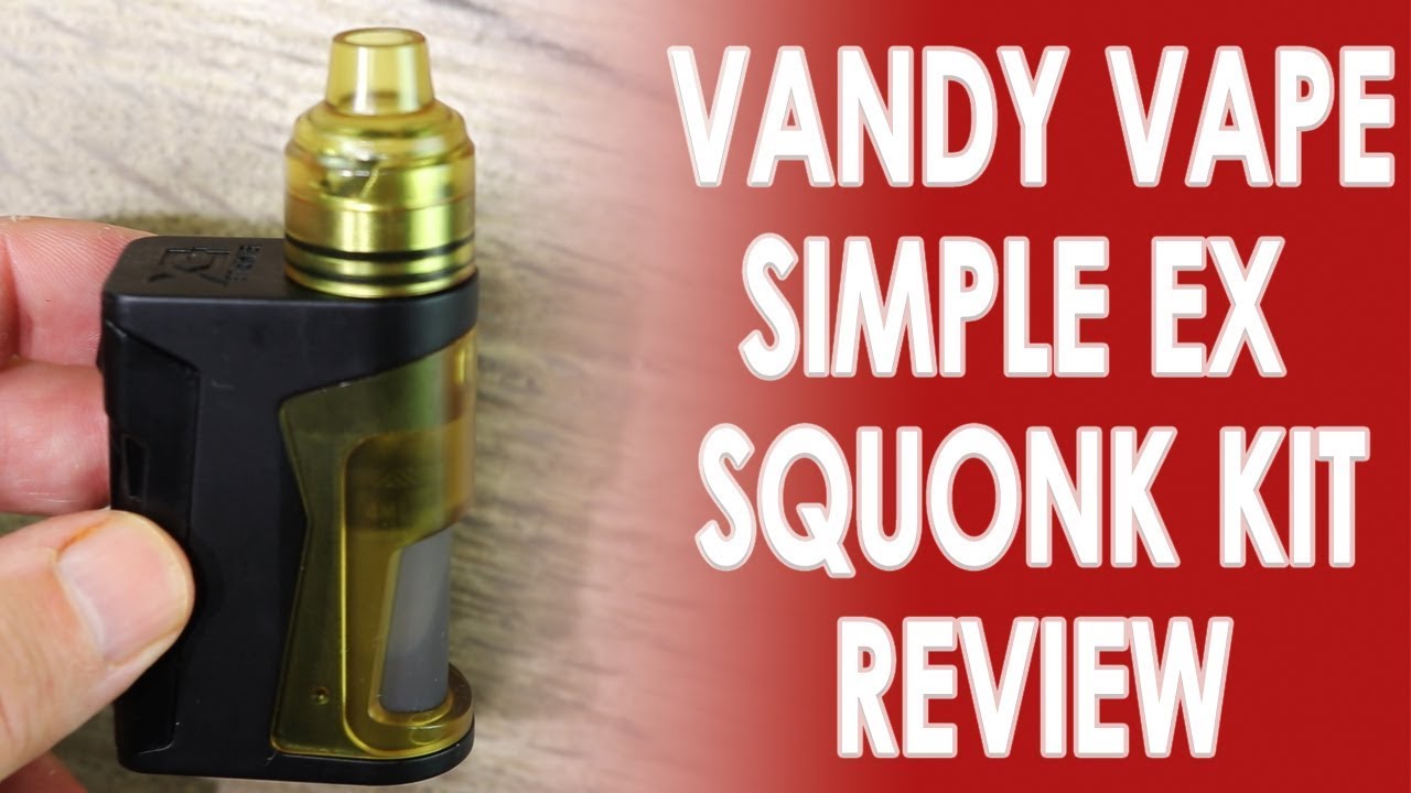 Vandy Vape Simple EX Squonk Kit Review ✌️🚭