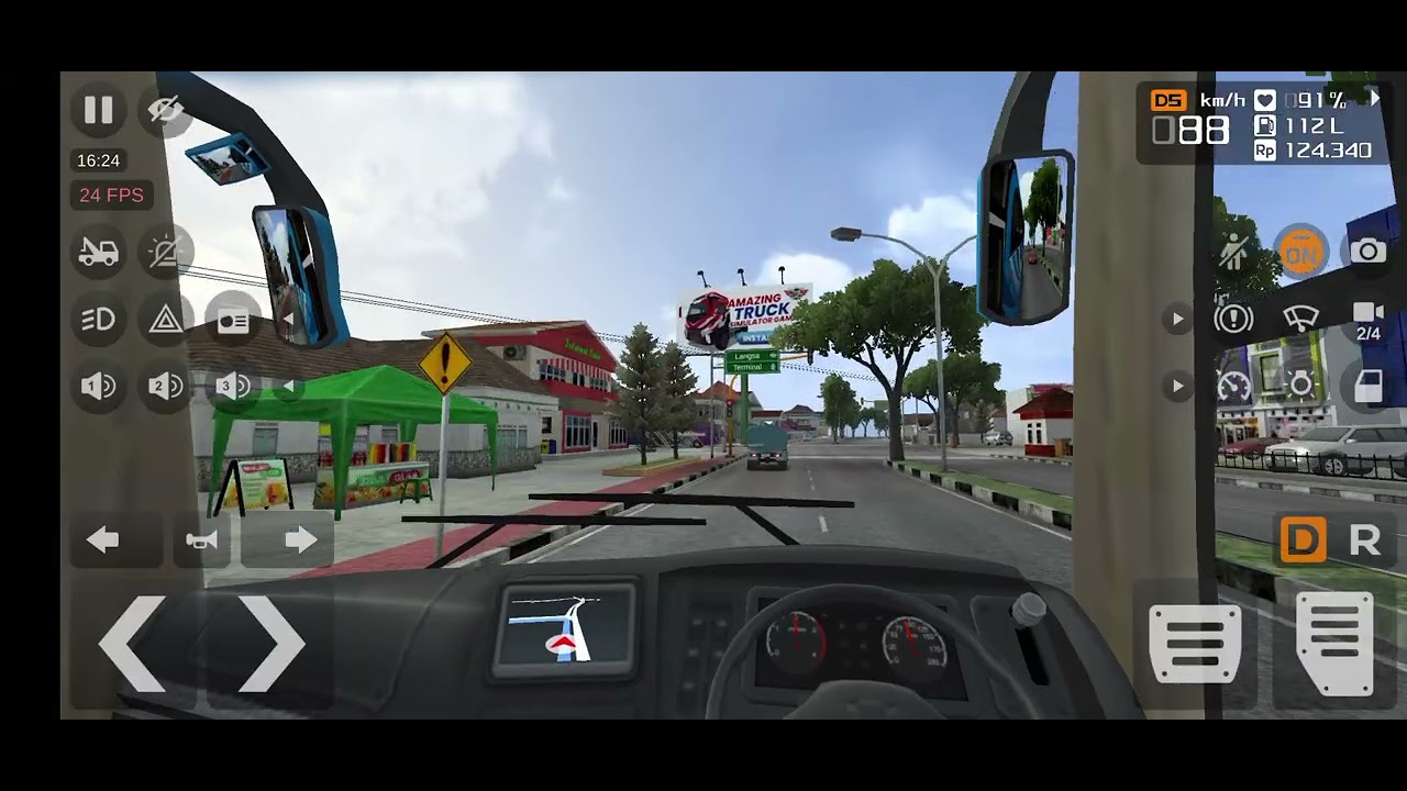 bus simulator medan ke aceh part1