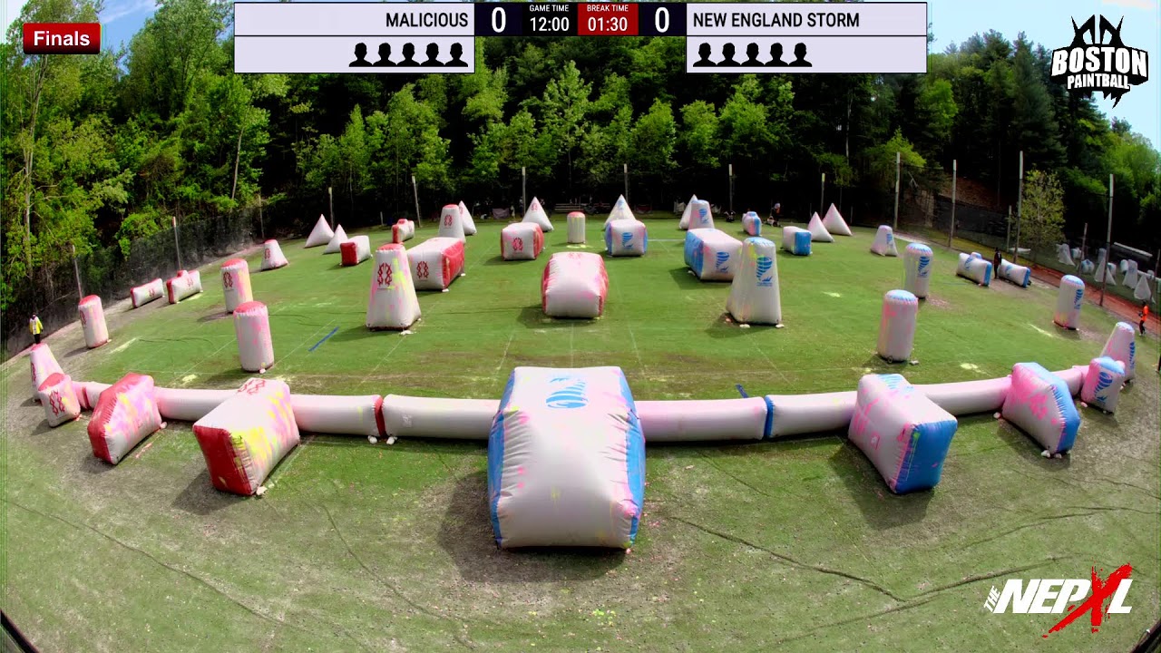 LIVE!! NEPXL Event 2 - D3 - at Boston Paintball