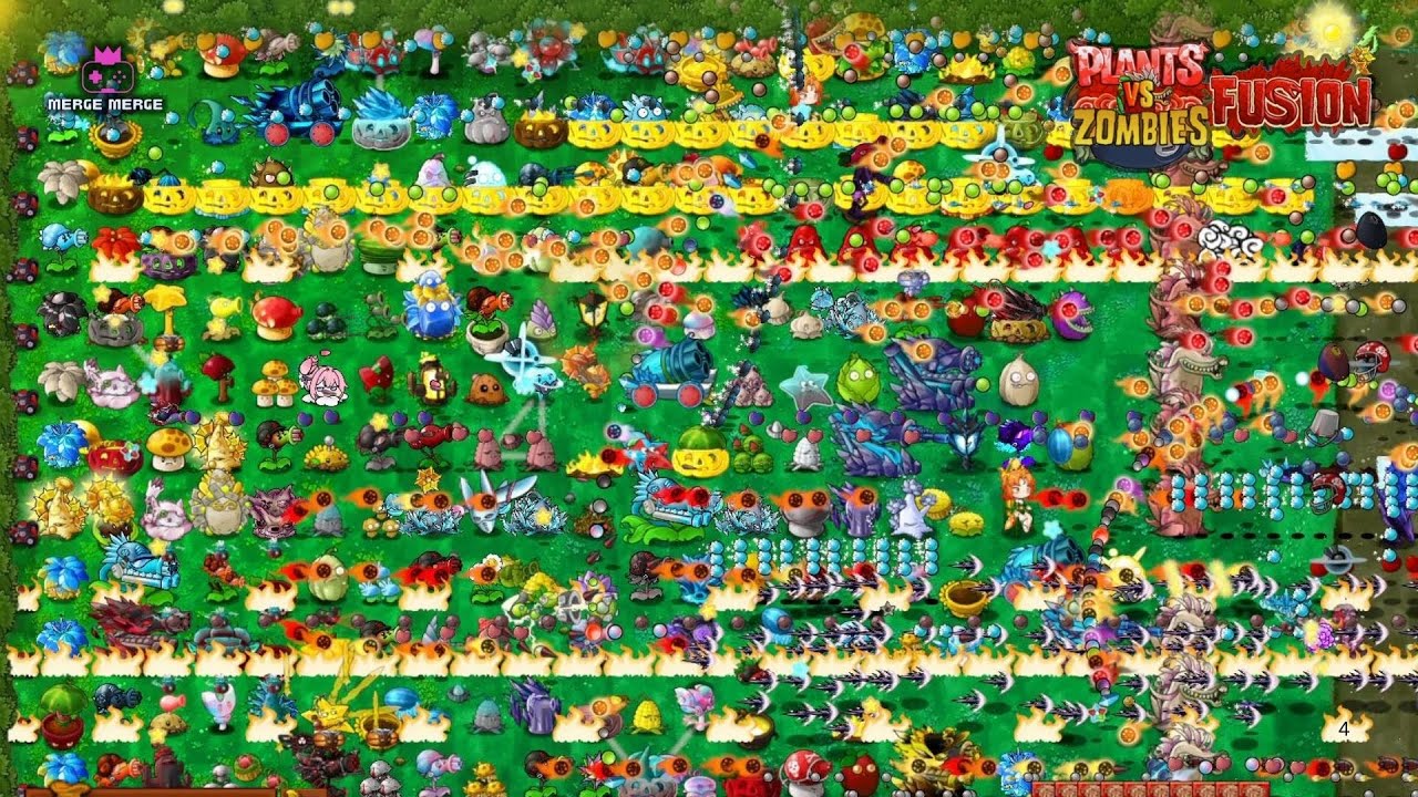 PvZ Fusion - Guarana Edition : Larg Map - Gameplay  50