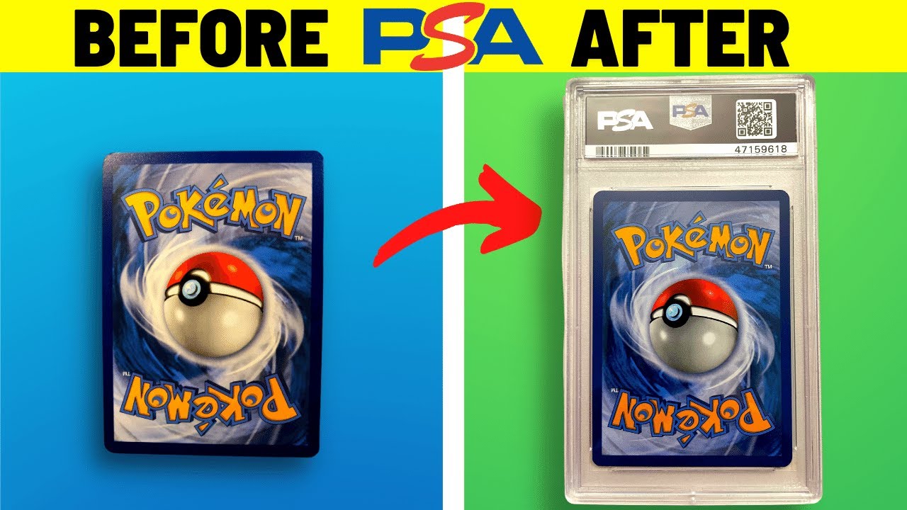 Grading Pokemon Cards! Guess The Grade Before & After Returns