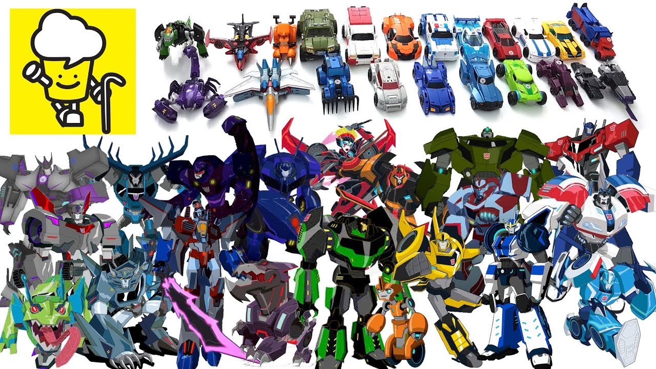 Transformers Robots in Disguise Optimus Prime Bumblebee Sideswipe Strongarmトランスフォーマー 變形金剛