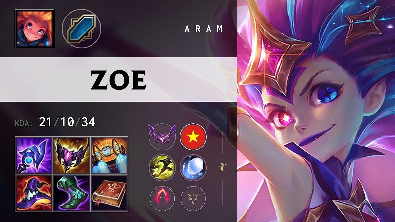Zoe ARAM - VN Master Patch 26.14