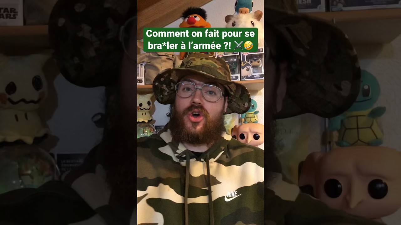 Comment on fait pour se bra*ler &agrave; l&rsquo;arm&eacute;e ?! ⚔️🤣