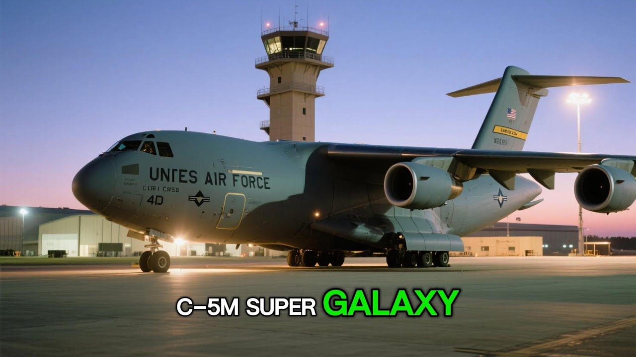 MILITARY CARGO PLANE Lockheed C 5M Super Galaxy