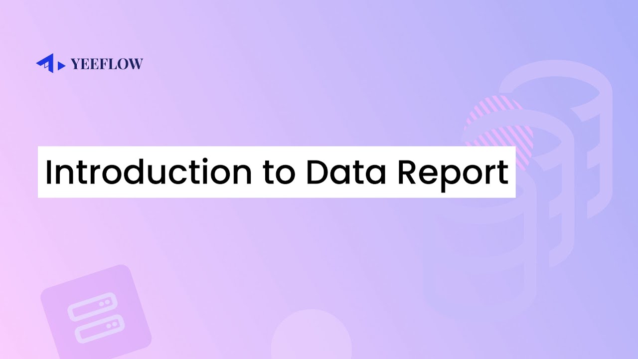 Data Delight: Unleash the Magic of Yeeflow Data Report