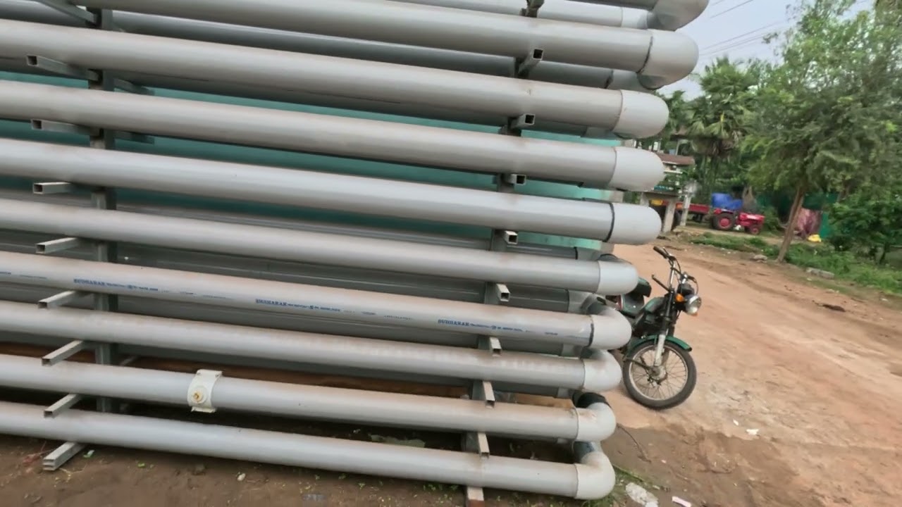 Pilot filtration plant(Horizontal Pipe flocculator)